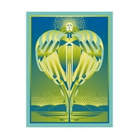 Zaštitni znak likovne umjetnosti' Earth Angel ' platno Art David Chestnutt