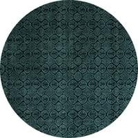 Ahgly Company u zatvorenom okrugle apstraktne svijetlo plave modernim prostirkama, 5 'kruga