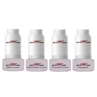 Dodirnite Basecoat Plus Clearcoat Plus Primer Spray Complet kompatibilan sa Abalone Bijelom biserom Silverado