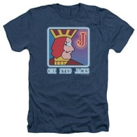 Twin Peaks - One Eyed Jacks-Heather Shirt Shirt-Large