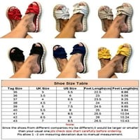 Ženske Ljetne Sandale S Mašnom Na Platformi Papuče S Otvorenim Prstima Ženske Ležerne Cipele Na Plaži