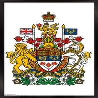 Kanada - grb zidni poster, 14.725 22.375