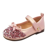 dmqupv Baby Girl Sandal Bowknot Baby Toddler cipele ljetne djevojke Bling sandale djevojačke cipele Vodene sandale za djevojčice Sandal Pink 10,5-11 godina