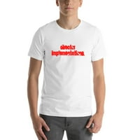 Direktor Implementacije Cali Stil Kratki Rukav Pamuk T-Shirt Od Undefined Gifts
