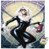 Marvel Comics - Crna mačka - Nevjerojatna pokrov Spider-Man zidni poster s push igle, 22.375 34
