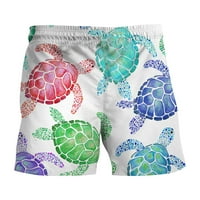 Strunđati muške kratke hlače nove tropske havajske plaže modne prozračne ležerne hlače Teretane kratke hlače za muškarce