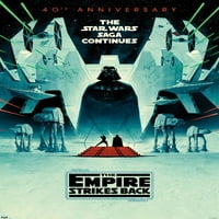 Star Wars: Empire udara natrag - 40. godišnjica zidni poster, 22.375 34