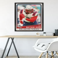 New England Patriots - Matthew Judon zidni poster, 22.375 34 uokviren