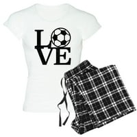 CafePress-Love Soccer-ženska lagana pidžama