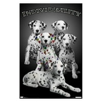 Keith Kimberlin-dalmatinski štenad sa obojenim tačkama - individualnost zidni Poster, 22.375 34