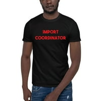 2XL crveni koordinator za uvoz pamučna majica kratkih rukava Undefined Gifts