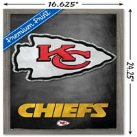 Kansas Chiefs - Logo Zidni poster, 14.725 22.375