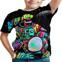 Želja Tree Boys Djevojke Košulje 3D tiskane majice Šarene grafičke majice kratkih rukava za djecu 6- godina
