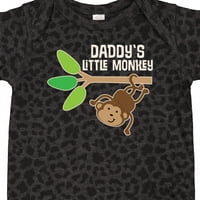 Inktastic Daddy's Little Monkey poklon za dječaka ili djevojčicu bodi