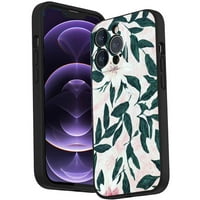 Floral-telefonska futrola, deginirana za iPhone Pro Case Muške žene, fleksibilna silikonska udarna futrola za iPhone Pro max