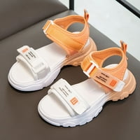 Dječja obuća Platform sandale Boja podudaranje Mekane jedine sportske sandale na plaži veličine 31