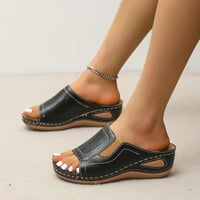 Ortopedske sandale za žene otvorene papuče za hodanje s lukom s podrškom za Protuklizne prozračne sandale