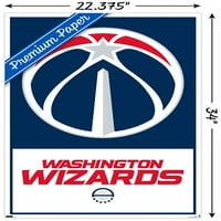Washington Wizards - Logo zidni poster, 22.375 34