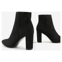Parovi snova Ženske modne šljokice High Heel Ankete cipele za cipele za zabavu Siana - crna veličina 7.5