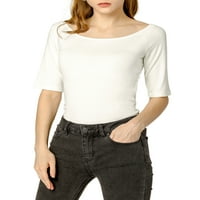 Jedinstvena ponuda ženska tanka majica sa puloverom sa pola rukava