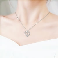 yinguo ženska modna ogrlica od srca vole lanac vrata klavikula
