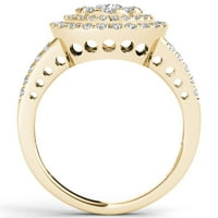 Imperial 1ct TDW dijamantski verenički prsten od 10k žutog zlata
