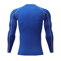 Muške majice uske Fitness sportske treninge za trčanje dugih rukava za muškarce