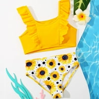 Ženski kupaći kostim Tow Rainbow bikini kupaći kostim za godine bazen vruće proljeće Natatorium PK XXL