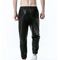 DroolingDog pantalone za muškarce zimska odjeća elastični struk zmijski Print vruće zlatne štampane vezice