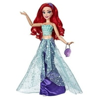 Serija Disney Princess Style, lutka Ariel u savremenom stilu sa torbicom i obućom
