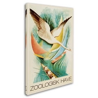 Zaštitni znak likovne umjetnosti 'The Zoo 6' platna umjetnost vintage lavoie