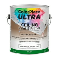 ColorPlace Ultra Premium Boja I Prajmer Za Unutrašnjost, Polusjaj, Srednja Baza, Kvarta