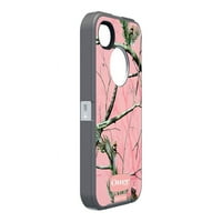 OTTERBO Branitelj sa Realtree Camo Apple iPhone 4 4S - Slučaj za mobitel - polikarbonat, silikonska koža - AP Pink
