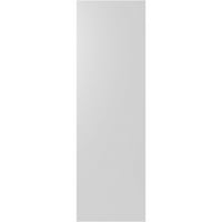 Ekena Millwork 18 W 30 H True Fit PVC Single Panel Chevron Modern Style fiksni Mount roletne, Crna
