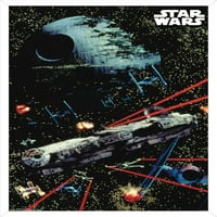 Star Wars: Saga - Svemirski bojni zidni poster, 14.725 22.375