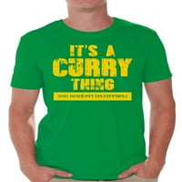 Nespretni stilovi to je Curry stvar majica za muškarce začinjene majice za muškarce Muška modna kolekcija