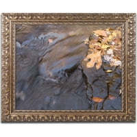 Zaštitni znak Likovna umjetnost Peasley Hollow Umjetnost platna Jasona Shaffera, Zlatni ukrašeni okvir