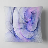 Designart Blue Storm Sky - apstraktni jastuk za bacanje - 16x16