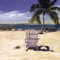 Stolica na plaži LIBBY CHASE FINE ART POSTER PRINT LIBBY CHASE