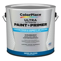 ColorPlace Ultra Boja I Prajmer Za Unutrašnjost, Sunčan, Polusjaj, Galon