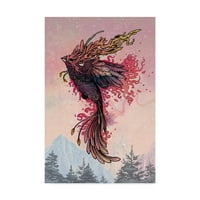 Zaštitni znak Likovna umjetnost' Phoeni Bacl Bird ' platnena Umjetnost Mat Miller