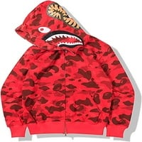 - Pokloni Hoodie modni Camo Shark Jackets Ape Camo Jacket Boy Hoodies djevojke Camo Hoodies