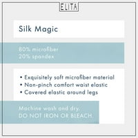 Elite ženske' Silk Magic ' Mikrovlakane pune visoke krojene gaćice